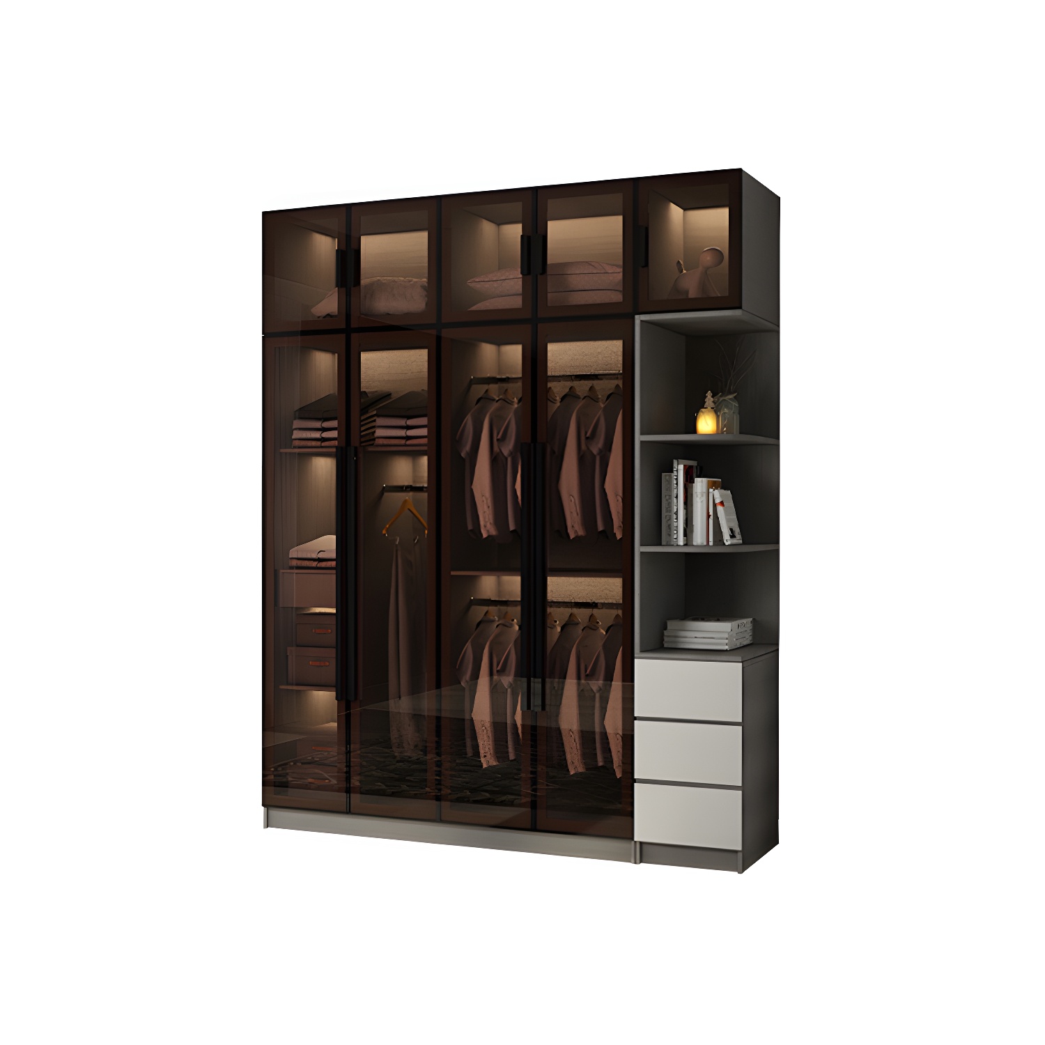 Modern Hinged Wardrobe | Ormau - image 53