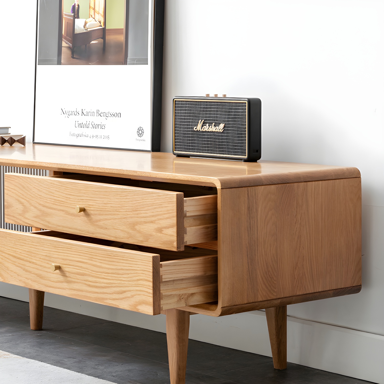 Scandinavian Low Profile TV Stand | Ormau - image 9