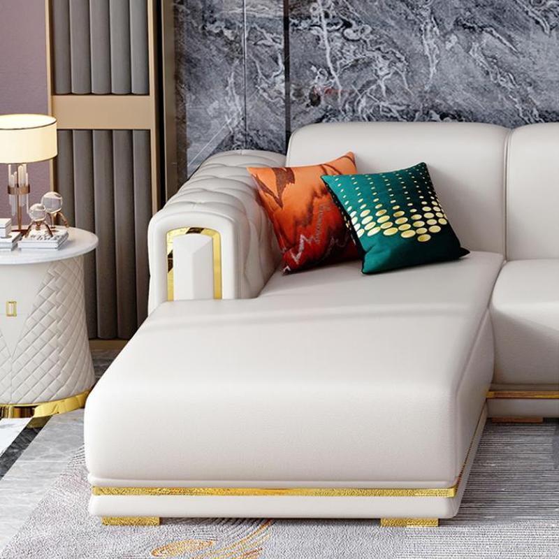 Glam Leather Sectional | Ormau - image 7