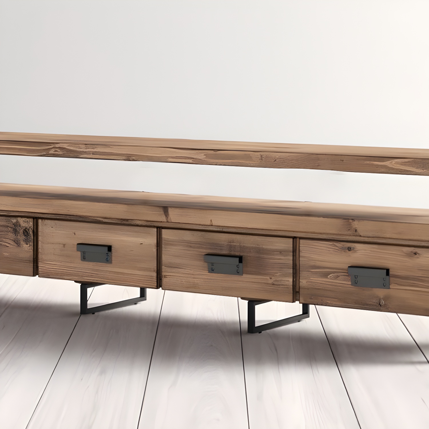 Industrial Wood TV Stand | Ormau - image 8