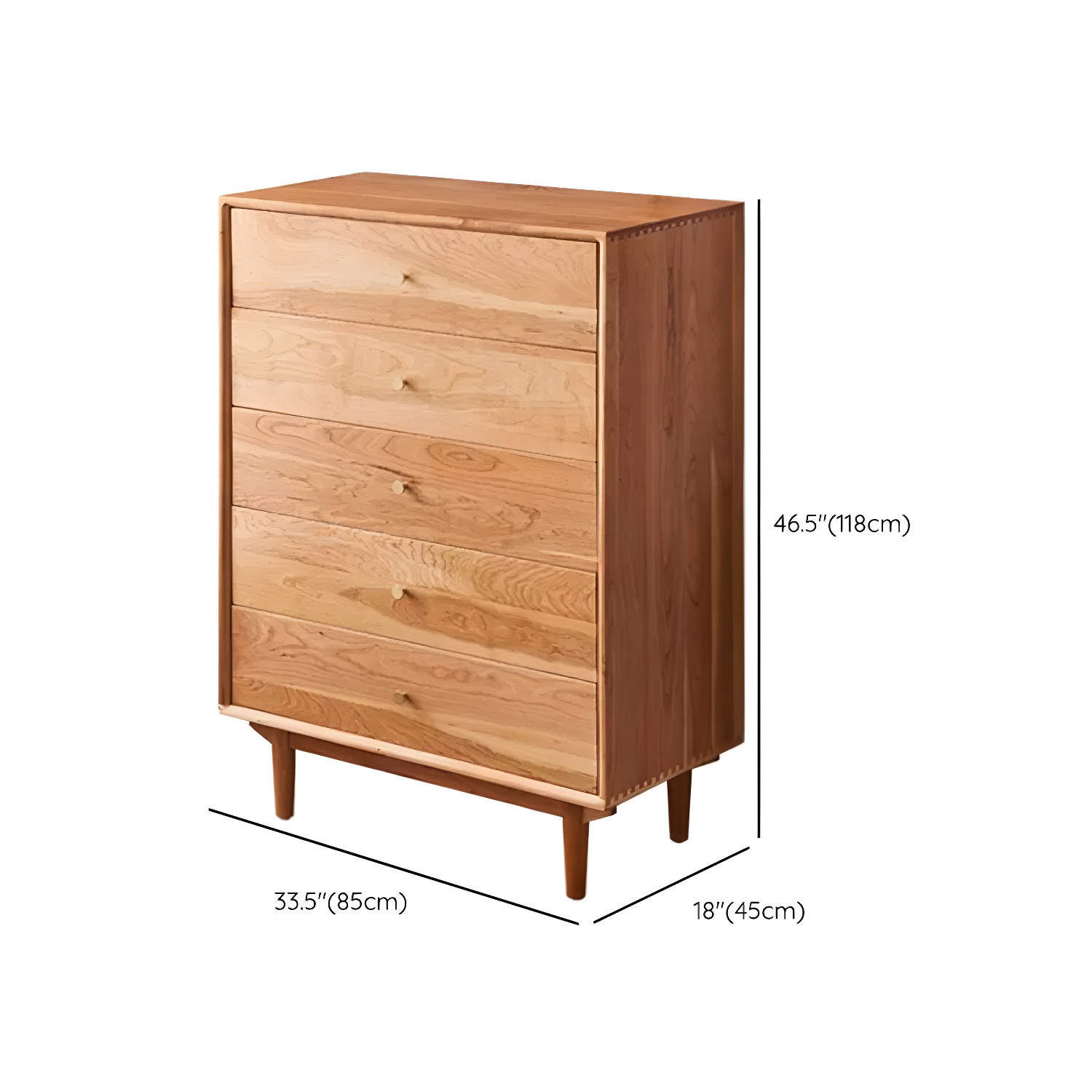Modern Brown Wood Dresser | Ormau - image 20