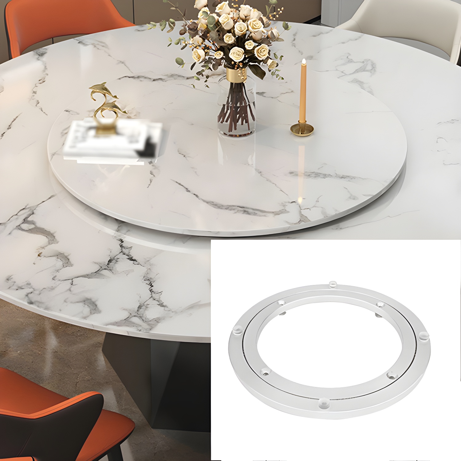 Round Marble Dining Table | Ormau - image 8