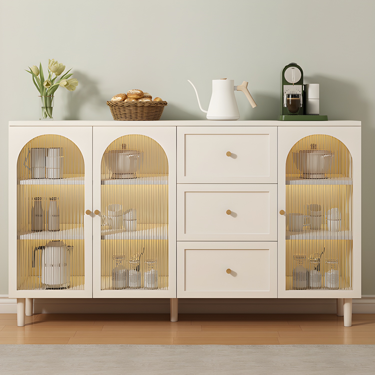 Modern White Sideboard | Ormau - image 23