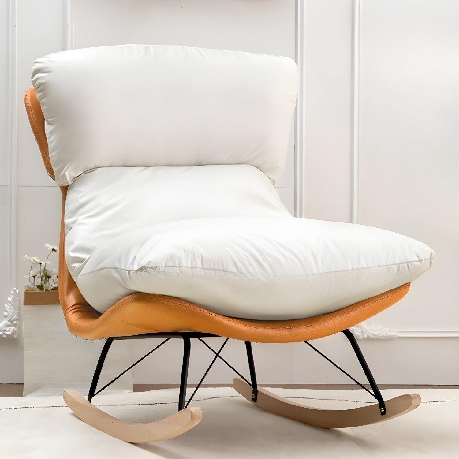 Upholstered Rocking Chair | Ormau - image 6