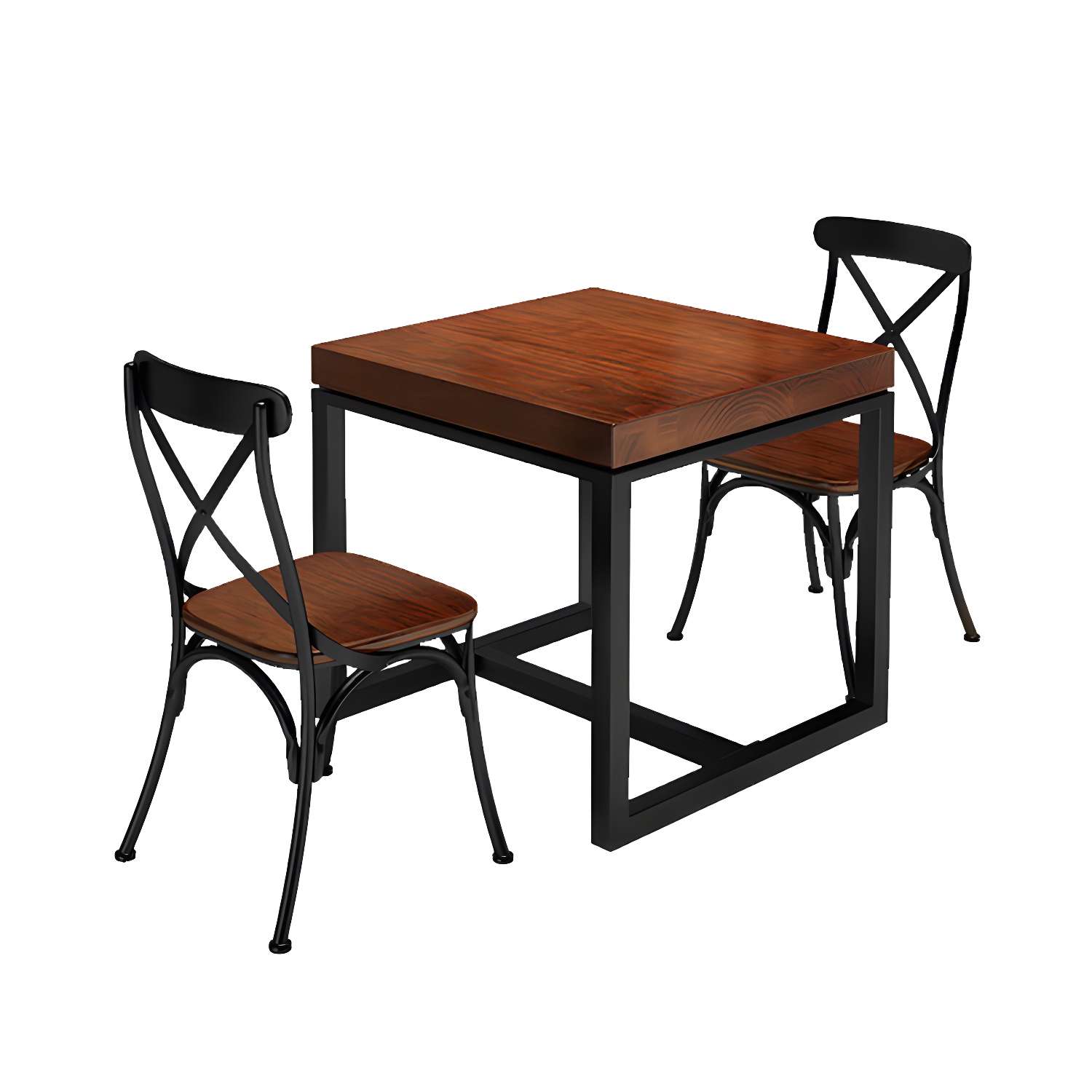 Industrial Square Dining Table | Ormau - image 6