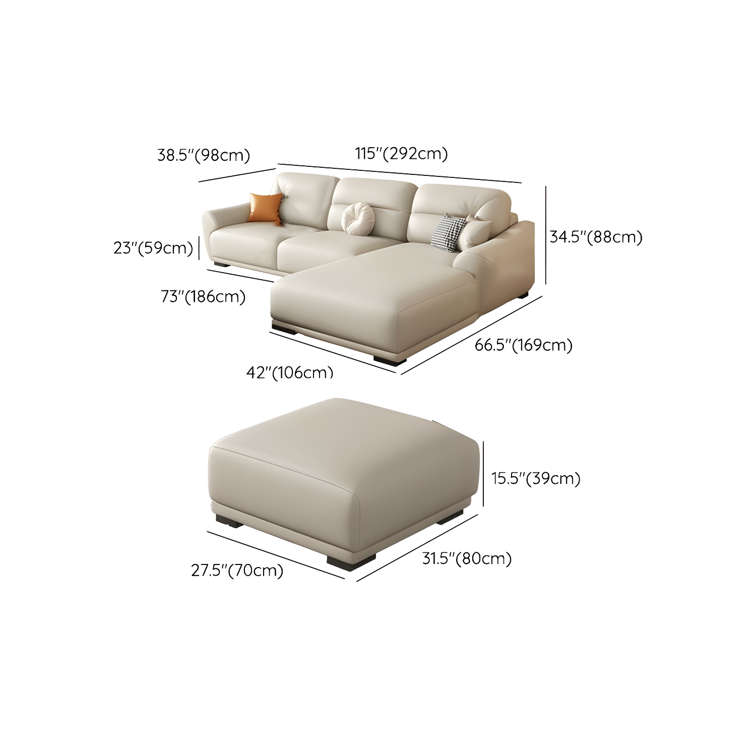 Modern Sectional Sofa | Ormau - image 15