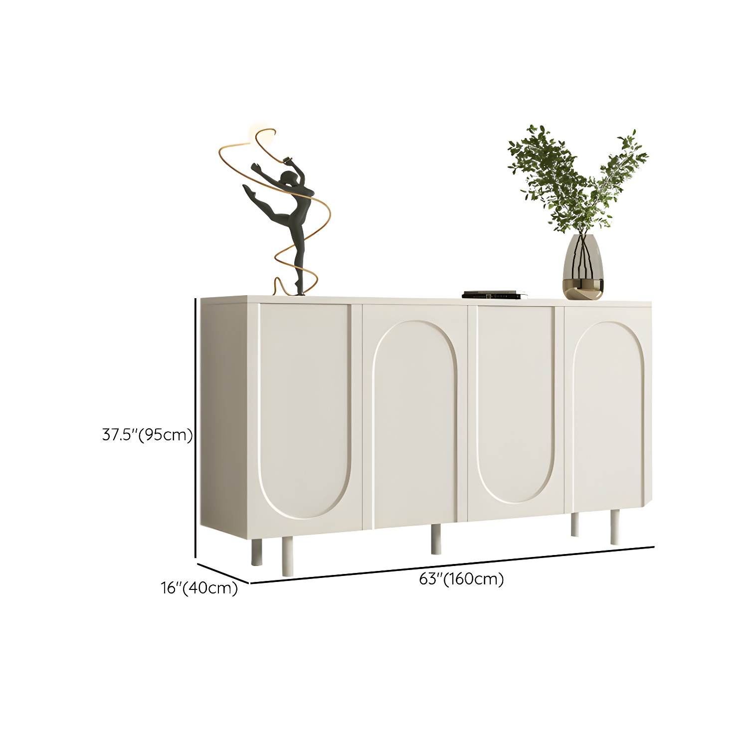 Modern White Buffet | Ormau - image 19