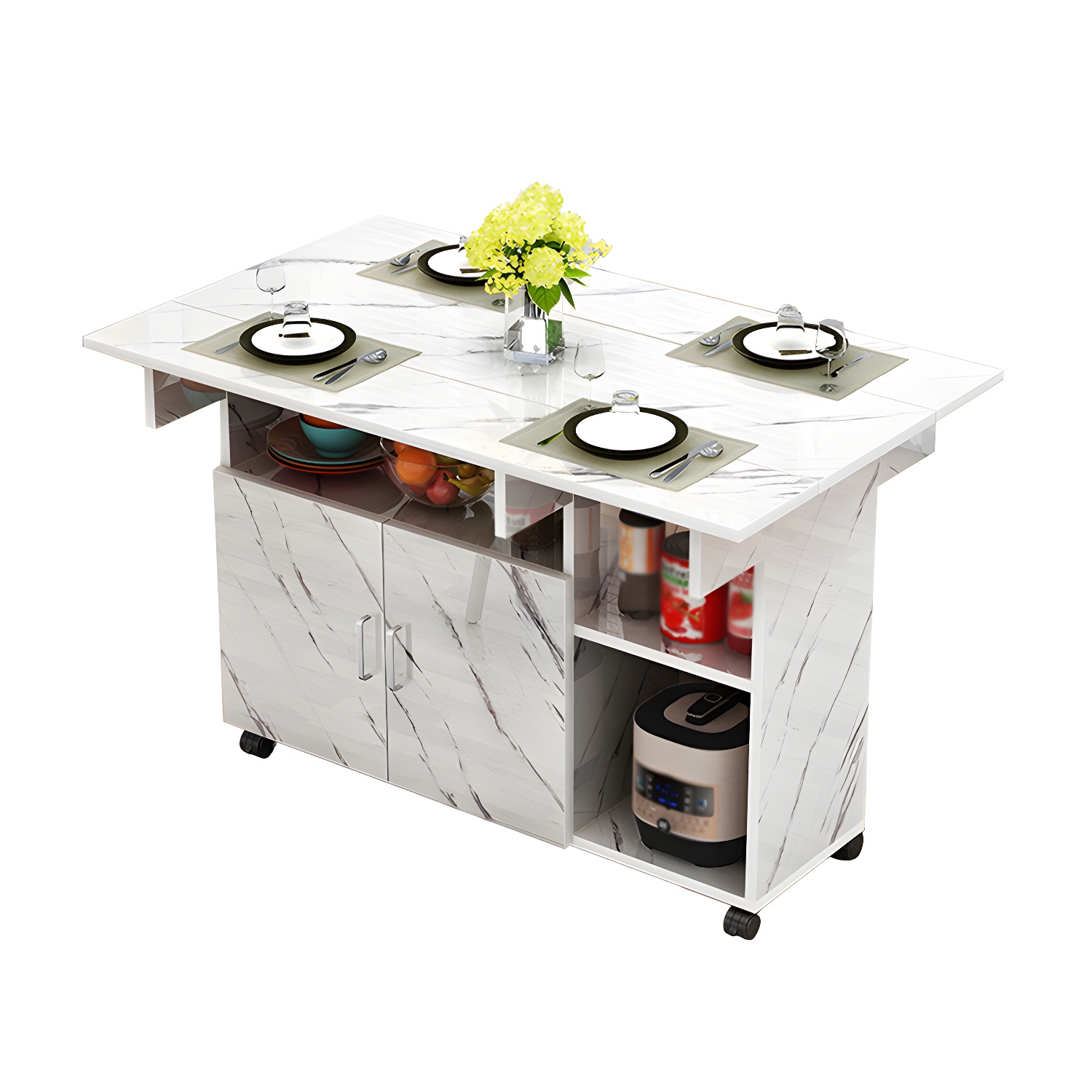 Drop Leaf Dining Table | Ormau - image 2