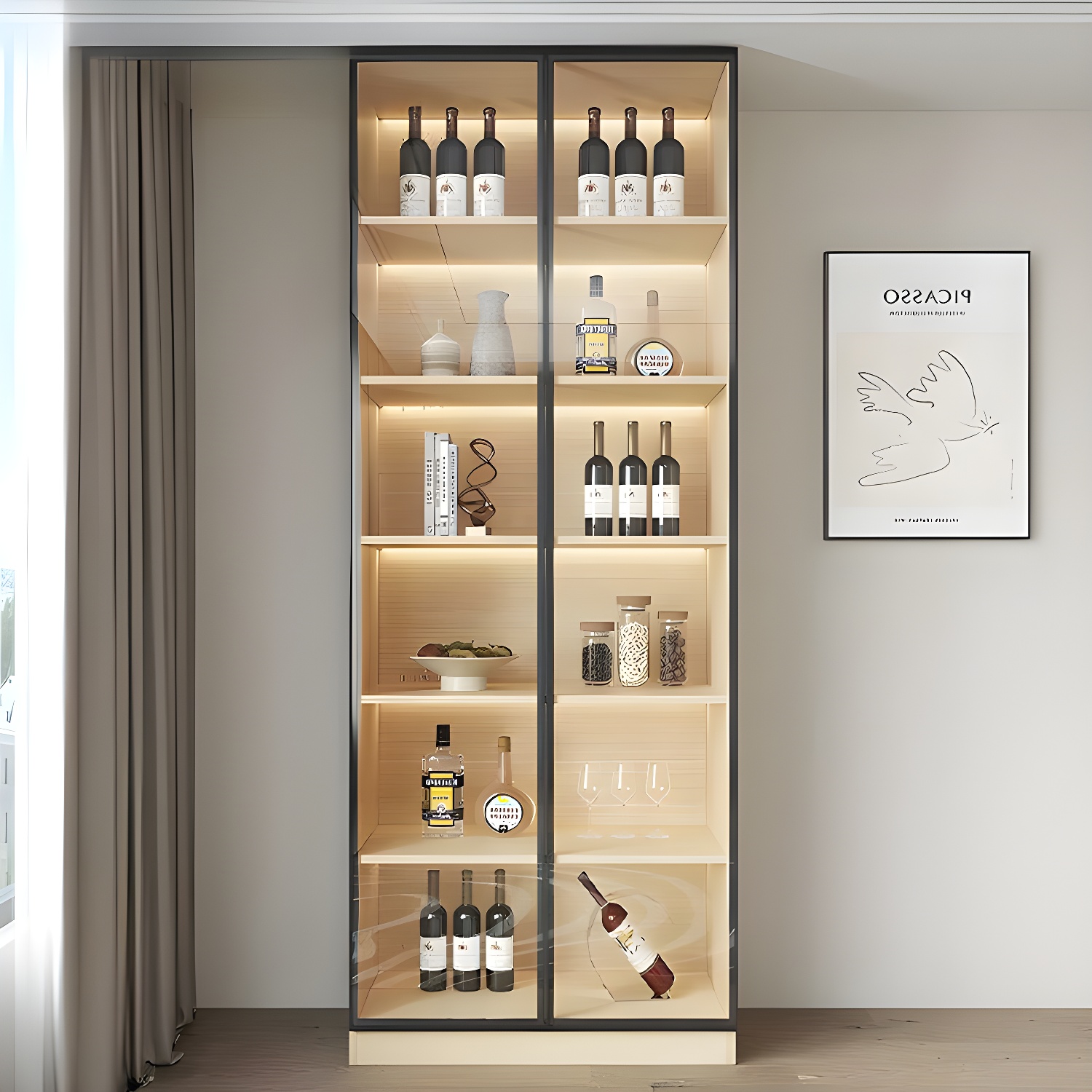 Modern Sideboard with Lighting | Ormau - image 54