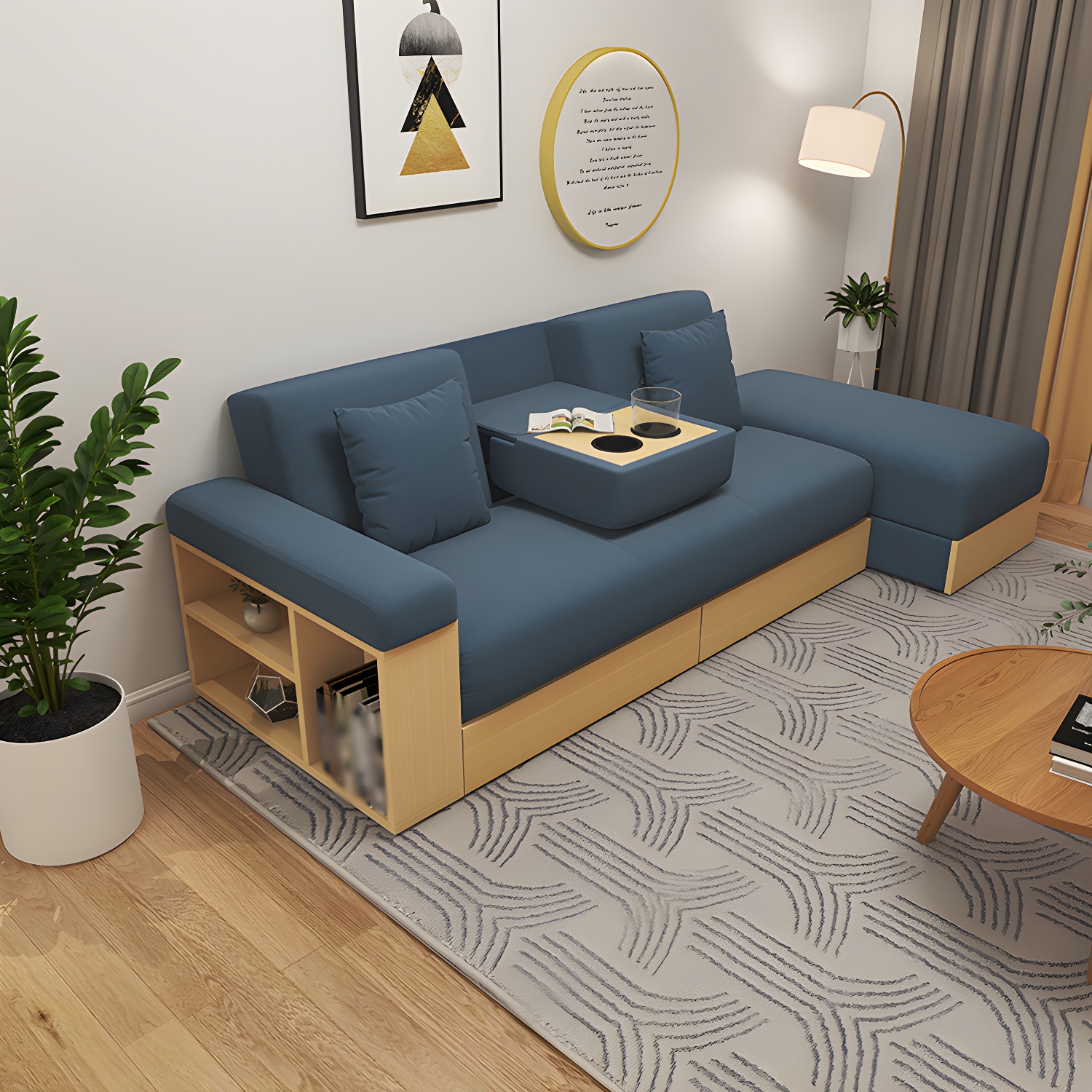 Convertible Fabric Sectional | Ormau - image 2