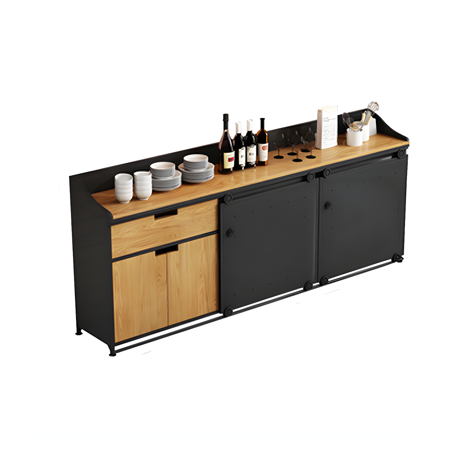 Metal & Wood Sideboard | Ormau - image 19