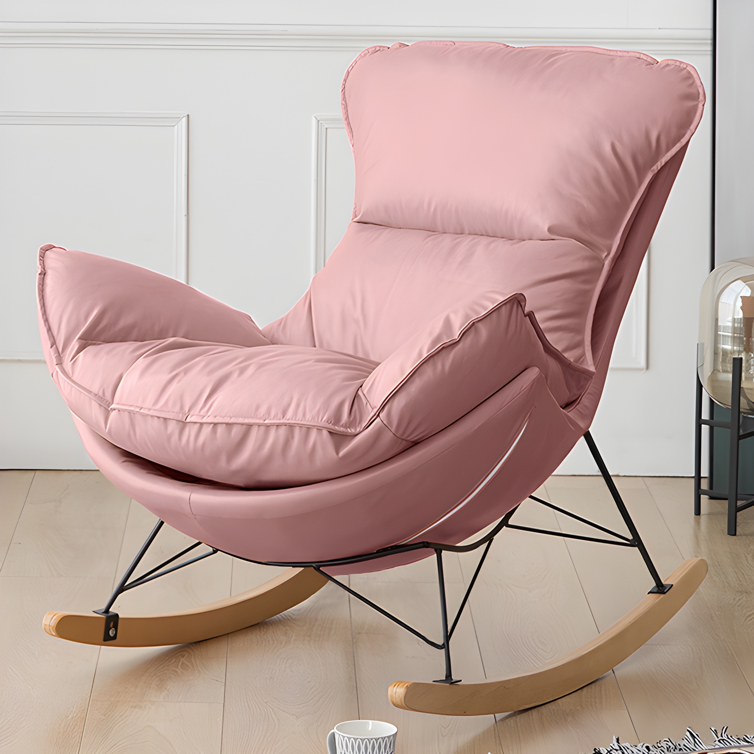 Upholstered Rocking Chair | Ormau - image 9