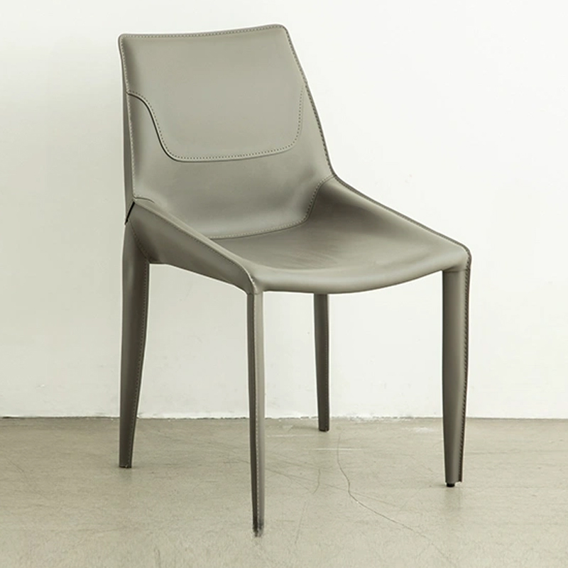 Modern Leather Side Chair | Ormau - image 3
