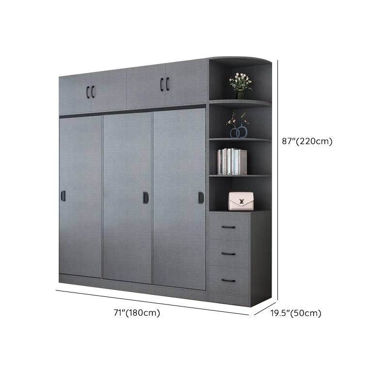 Modern Dove Grey Wardrobe | Ormau - image 21