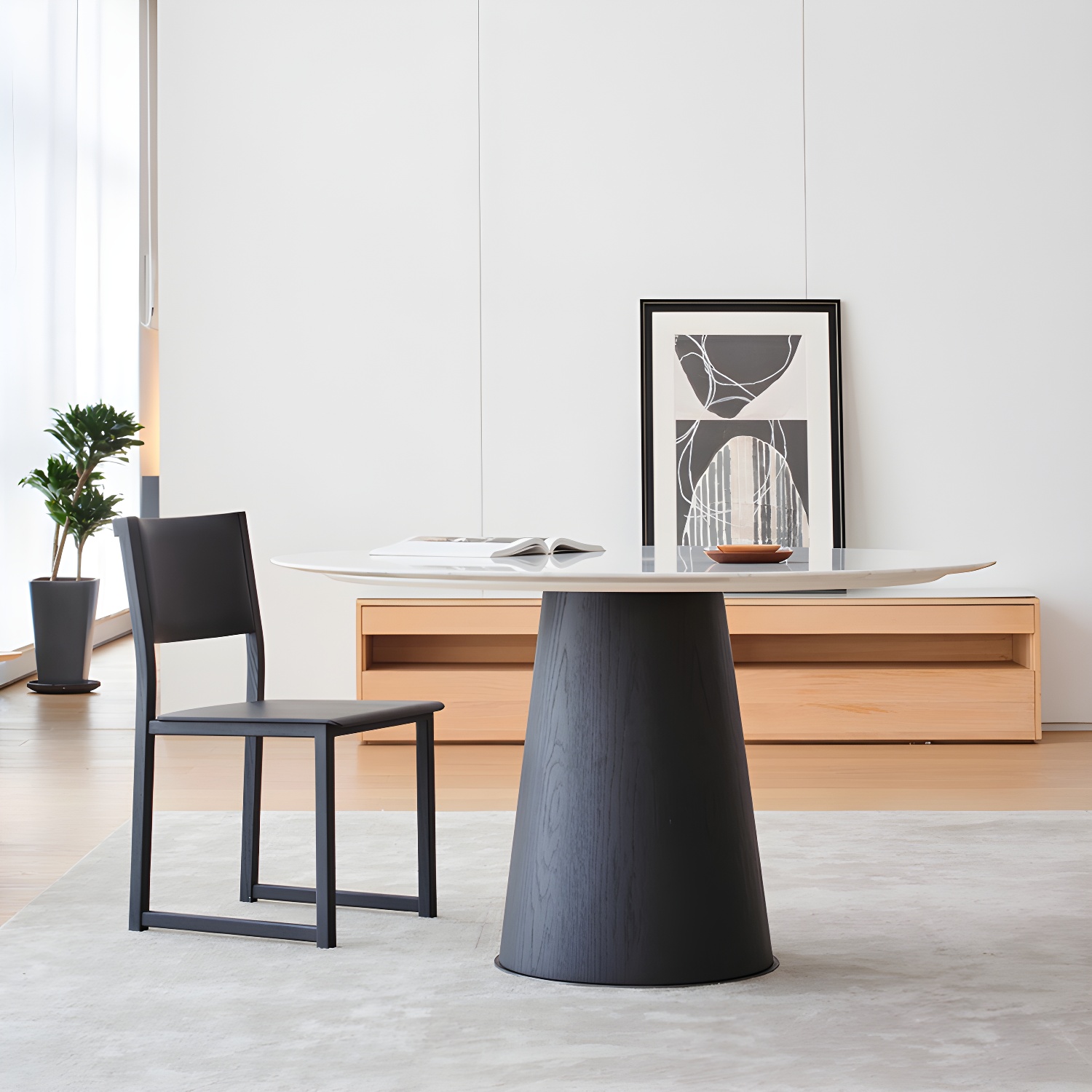 Round Stone Dining Table | Ormau - image 5