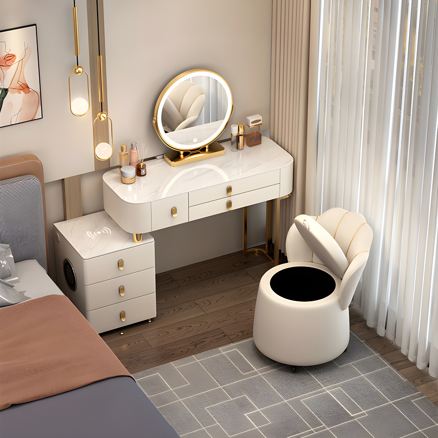 Lighted Vanity Table | Ormau - image 6