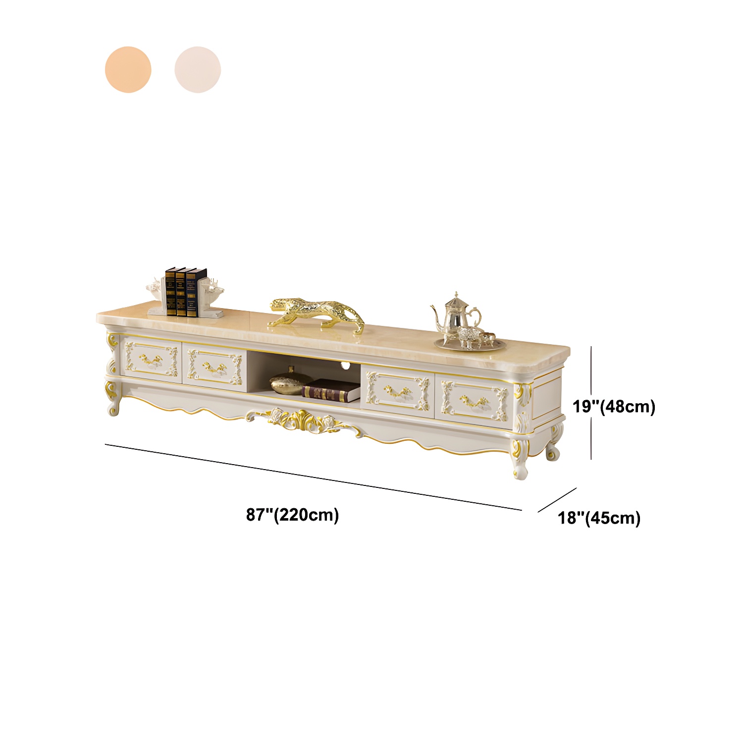 Marble Top TV Stand | Ormau - image 14
