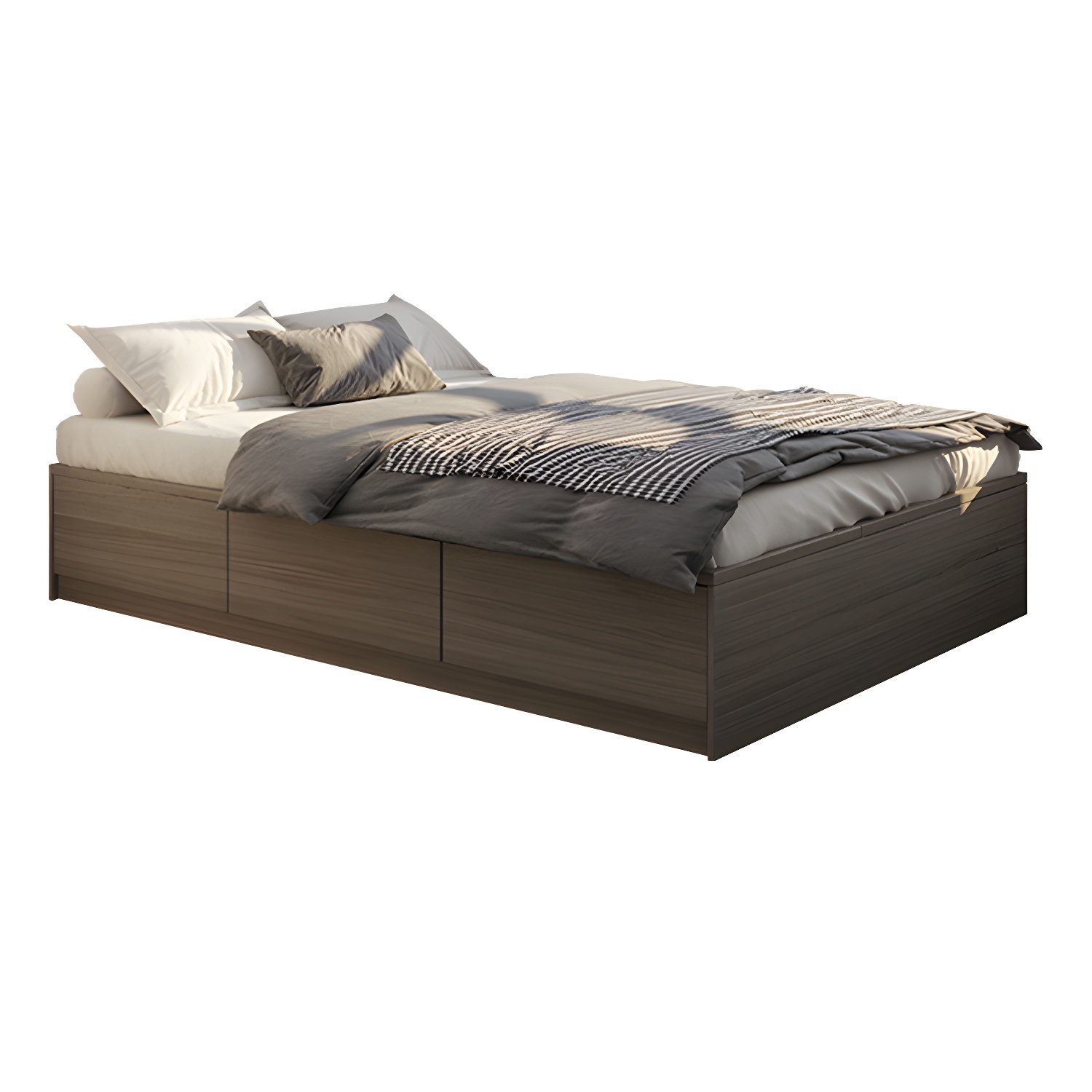 Light Brown Platform Bed | Ormau - image 5