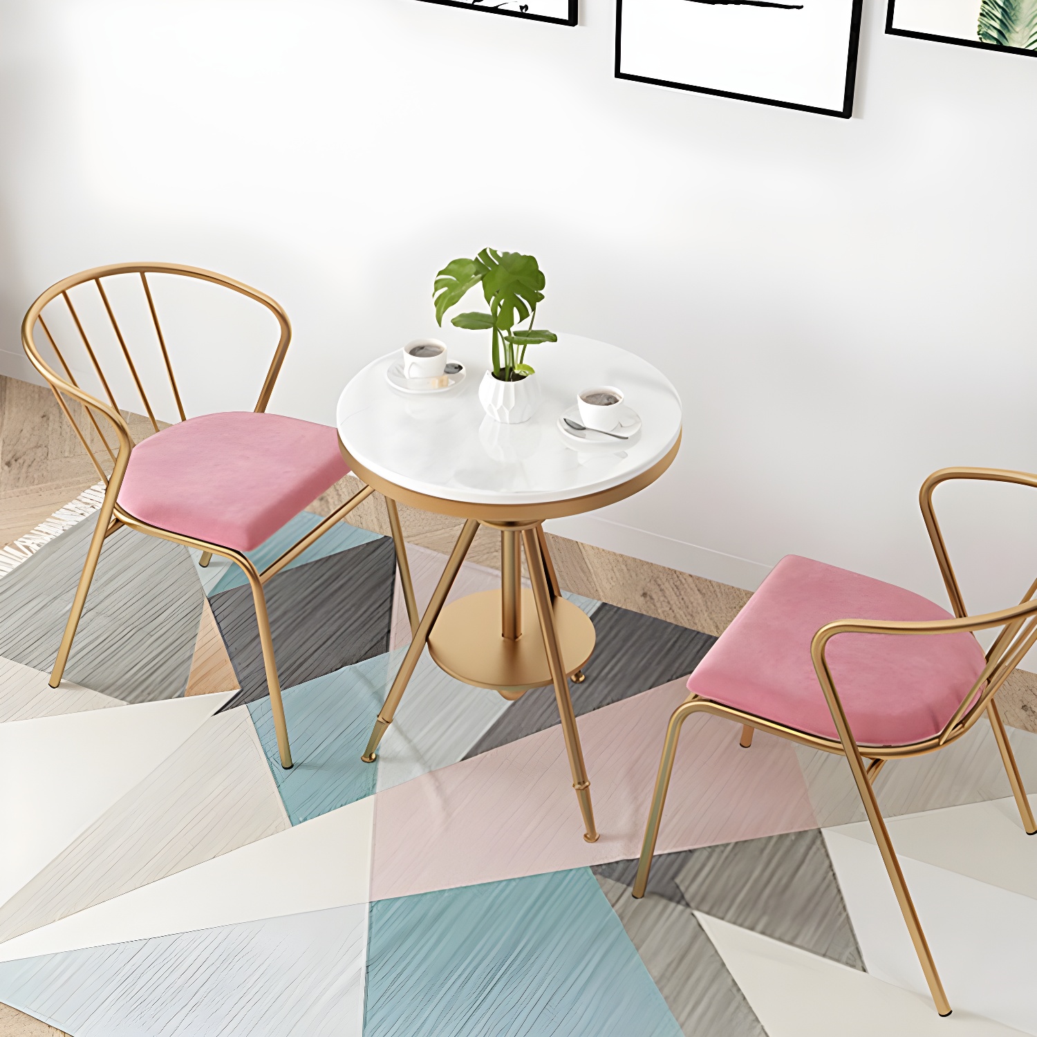 Marble & Gold Dining Table | Ormau - image 14