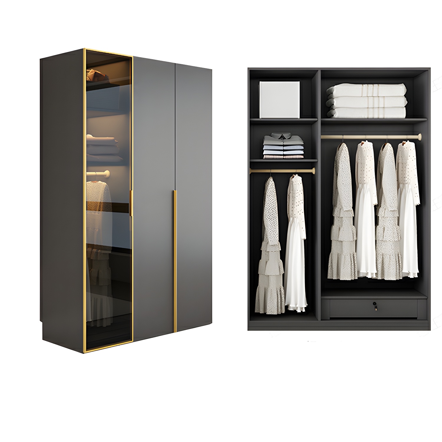 Modern Wardrobe Armoire | Ormau - image 27