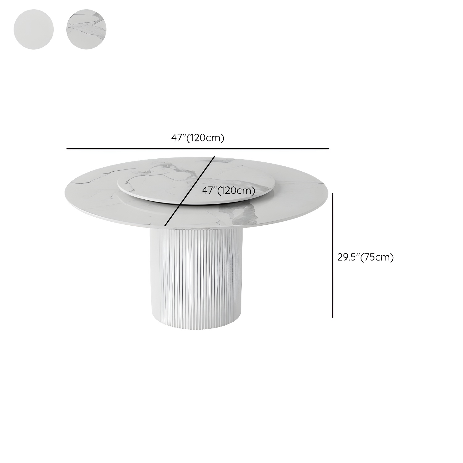 Modern Stone Dining Set | Ormau - image 18