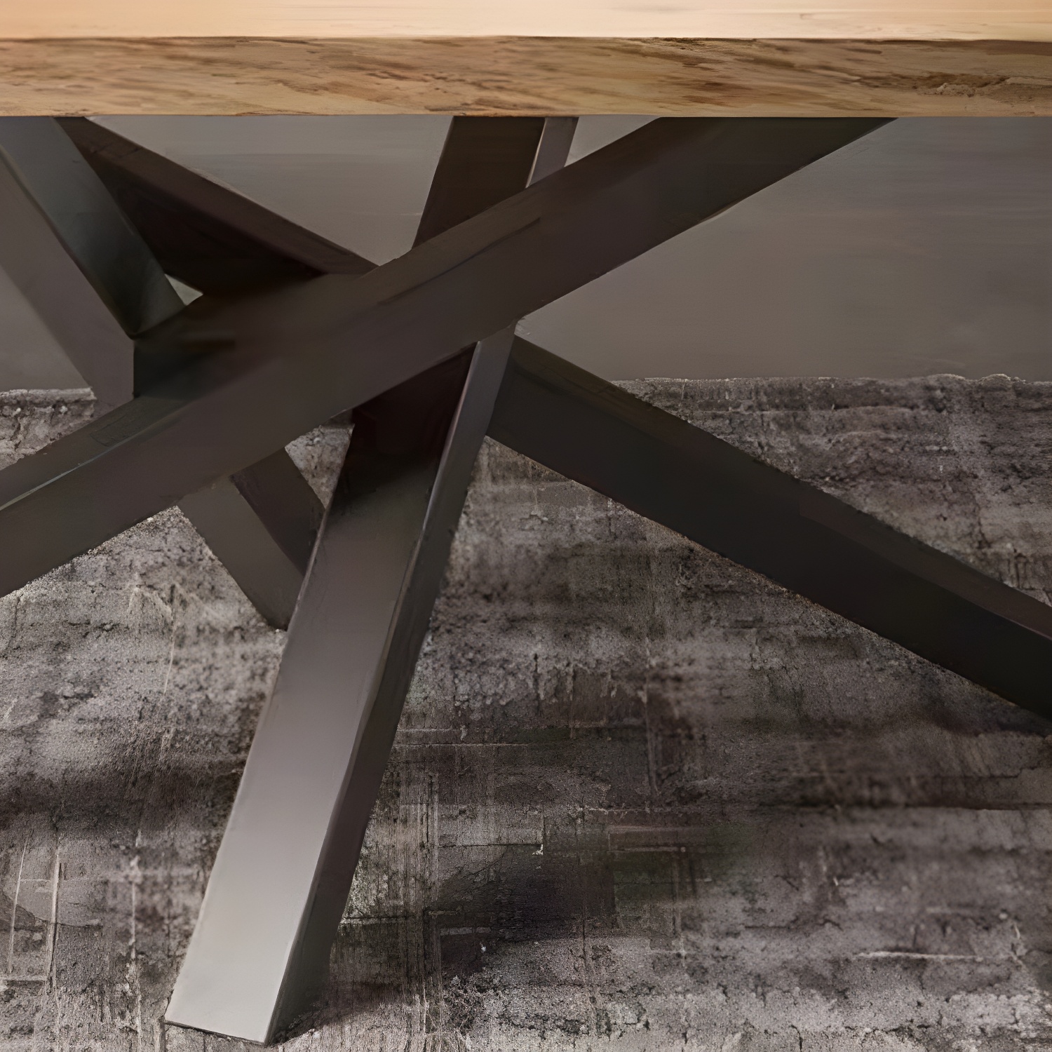 Industrial Wood Dining Table | Ormau - image 7