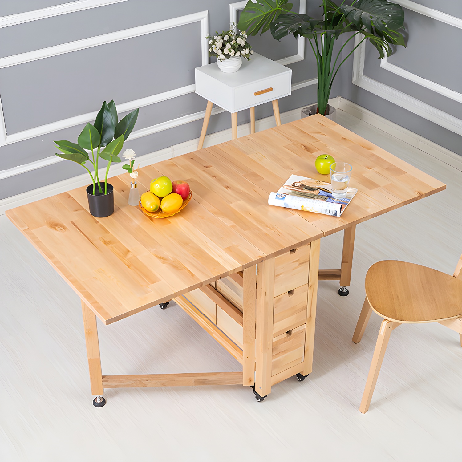 Drop-Leaf Dining Table | Ormau - image 10