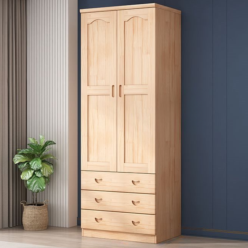 Natural Pine Wardrobe Armoire | Ormau - image 23