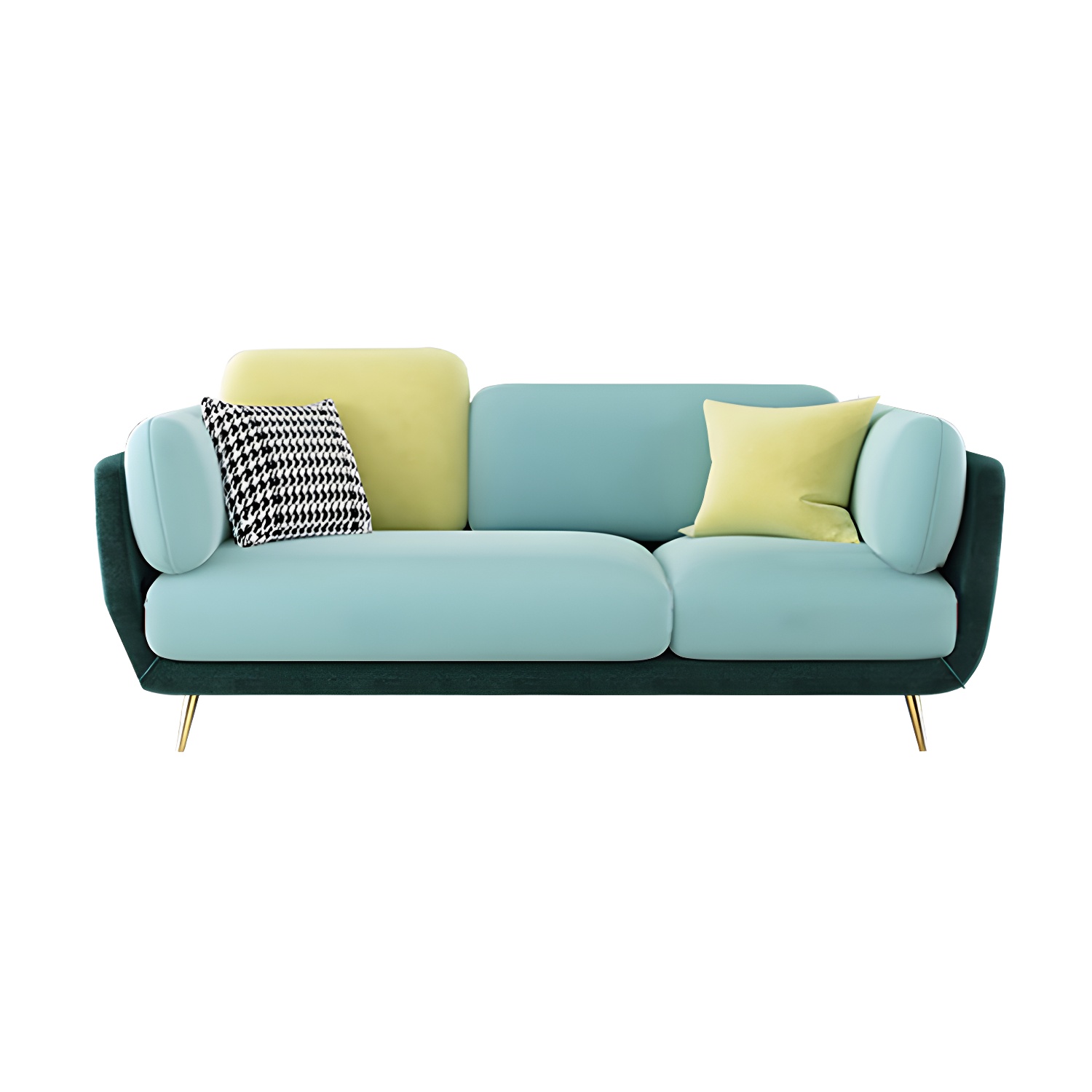 Modern Square Arm Sofa | Ormau - image 22