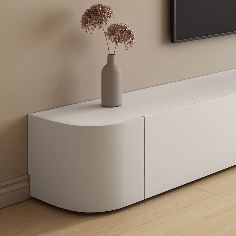 Modern White TV Stand | Ormau - image 6