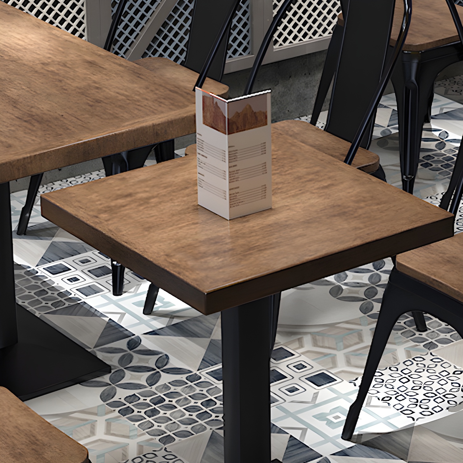 Industrial Pedestal Dining Table | Ormau - image 8