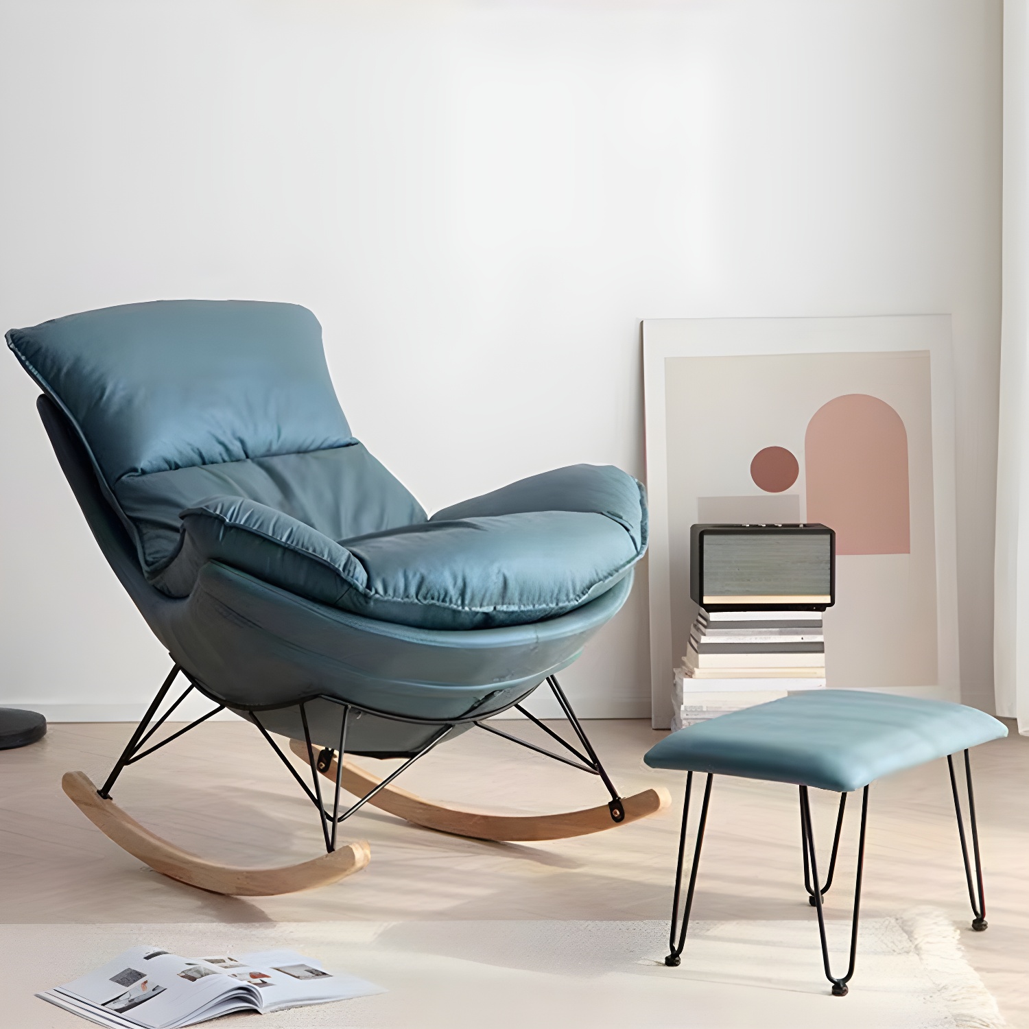 Lazy Rocker & Ottoman Set | Ormau - image 3