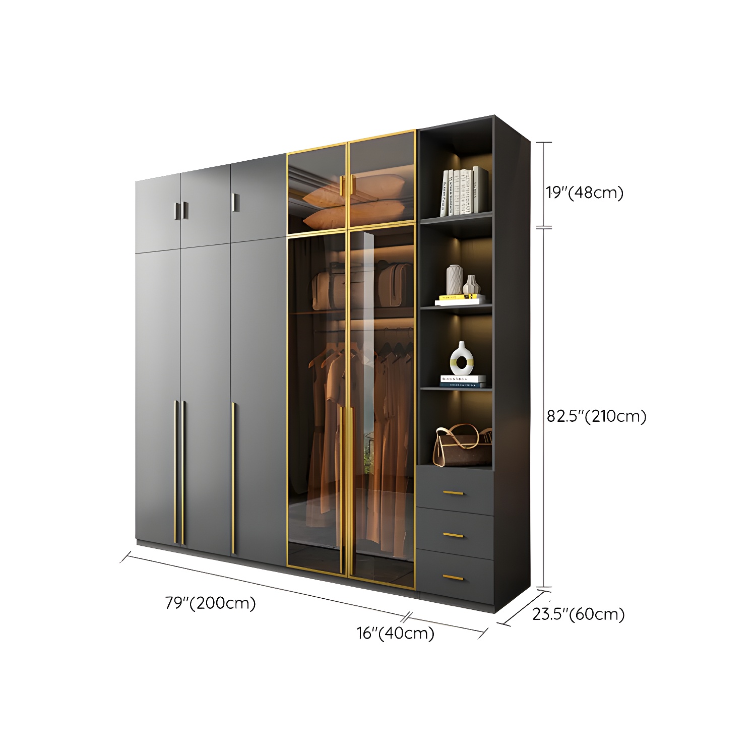Modern Wardrobe Armoire | Ormau - image 36
