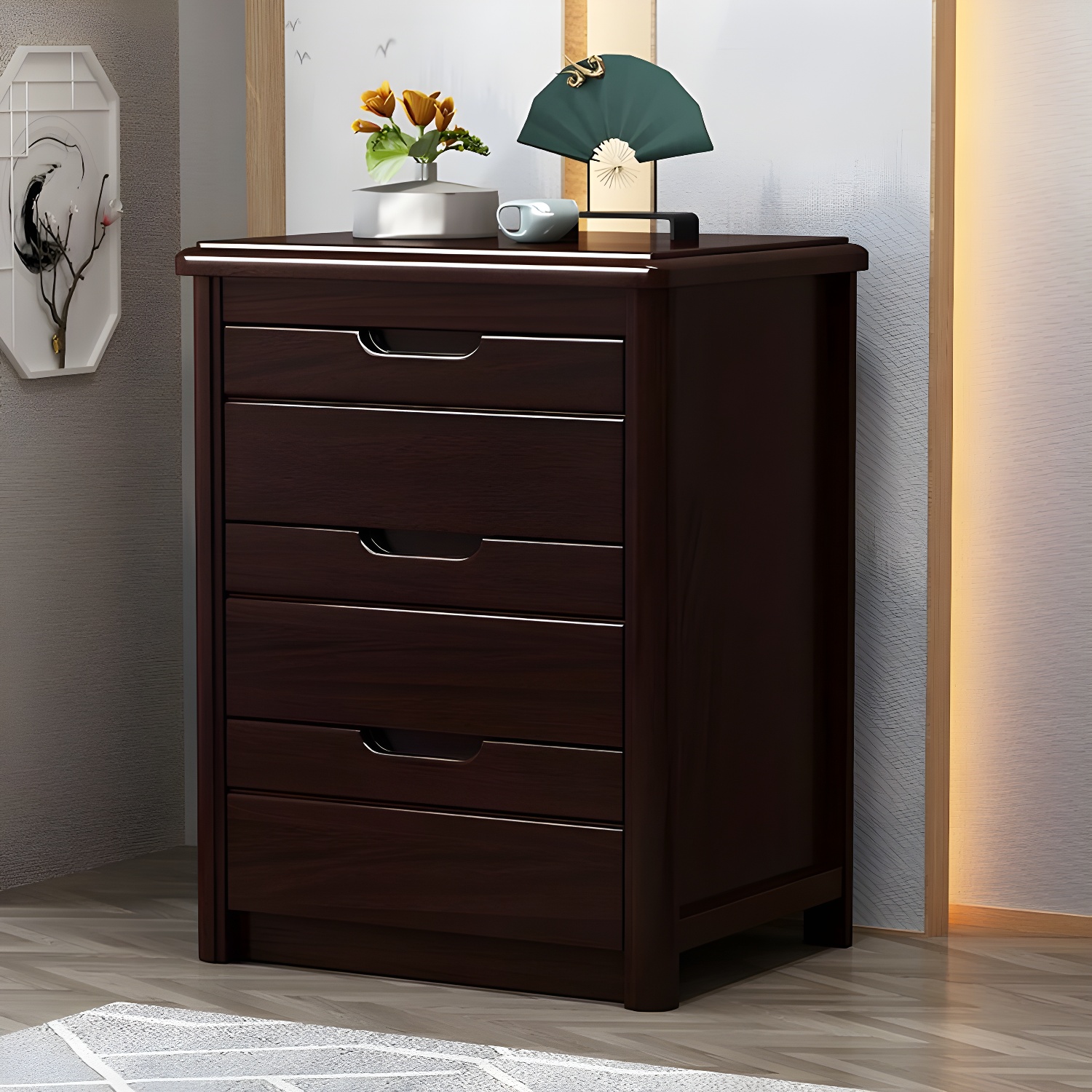 Wood Dresser | Narrow Vertical Design | Ormau - image 22