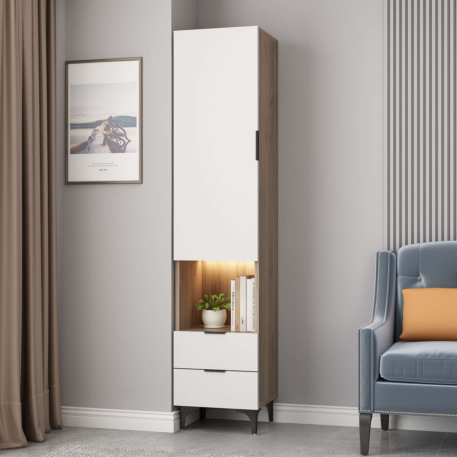 Utility Cabinet with Glass Door | Ormau - image 26