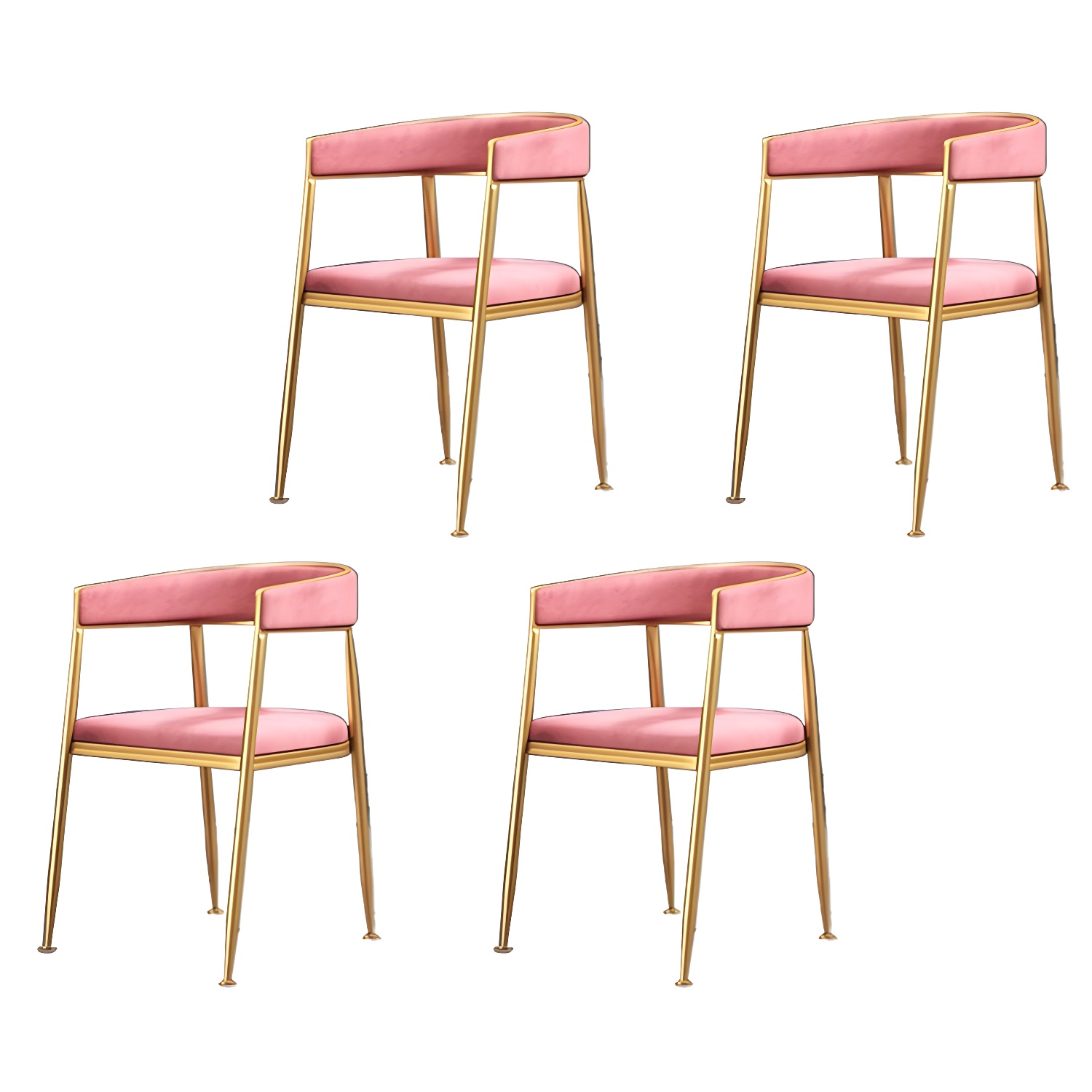 Glam Gold Arm Chair | Ormau - image 40