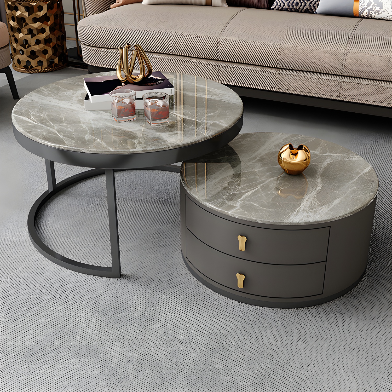 Nesting Coffee Table Set | Ormau - image 2