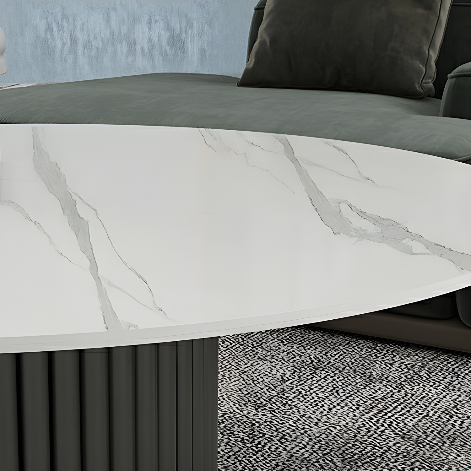 Modern Stone Coffee Table Set | Ormau - image 6