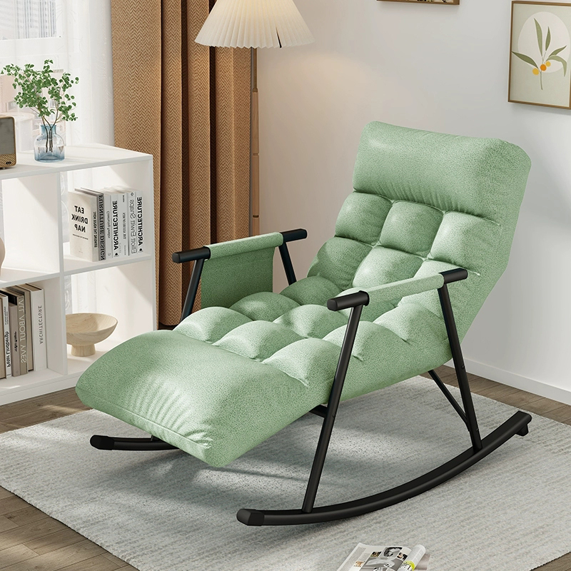 Chic Upholstered Rocking Chair | Ormau - image 43