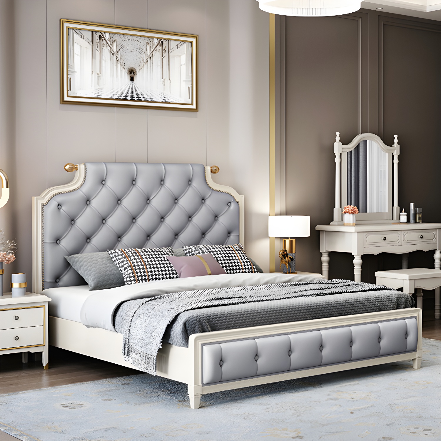 Tufted Panel Bed | Ormau - image 4