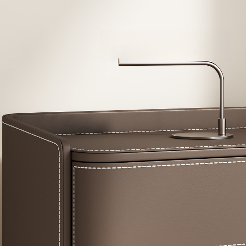 Leather 3-Tier Nightstand | Ormau - image 19