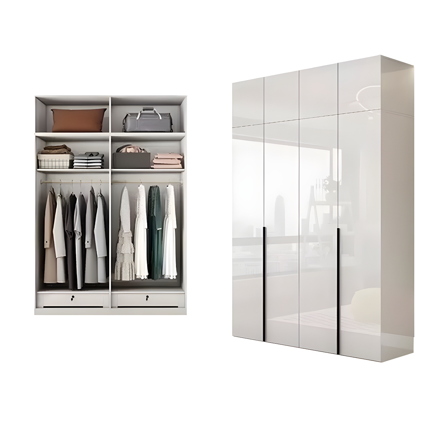 Modern Wardrobe Armoire | Ormau - image 41