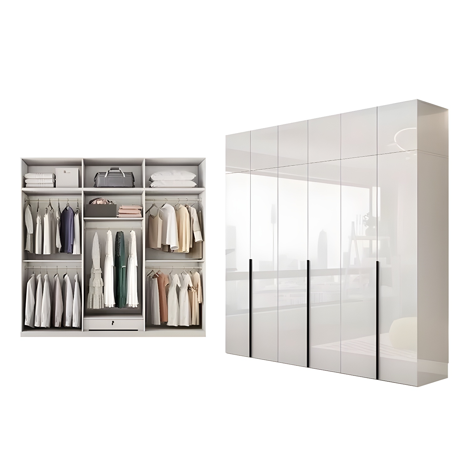 Modern Wardrobe Armoire | Ormau - image 45