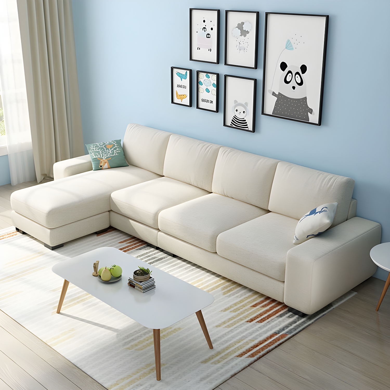 Modernist Sectional Sofa | Ormau - image 12