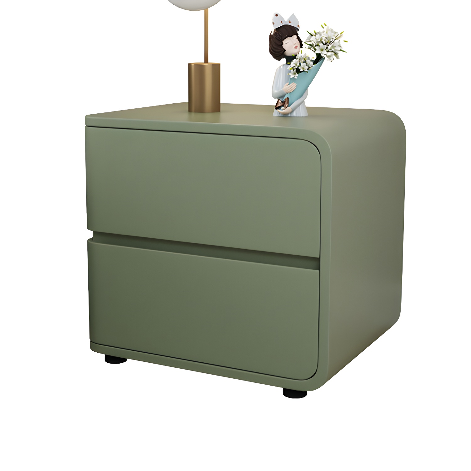 Drawer Storage Nightstand | Ormau - image 16