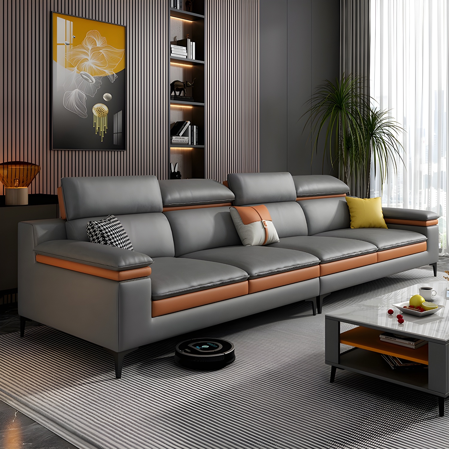 Modern Tech-Cloth Sectional | Ormau - image 2
