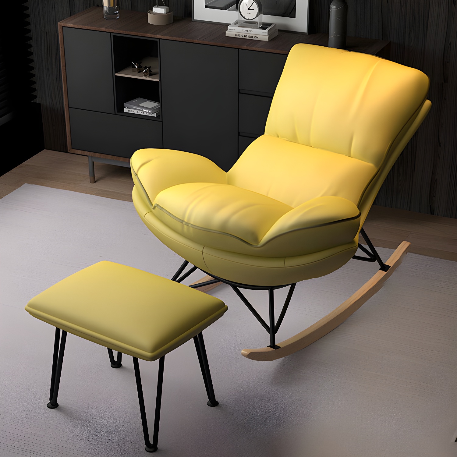 Spindle Glider & Ottoman | Ormau - image 14