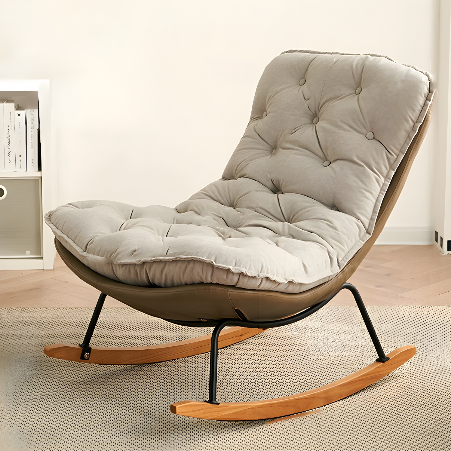 Button-Tufted Rocking Chair | Ormau - image 22