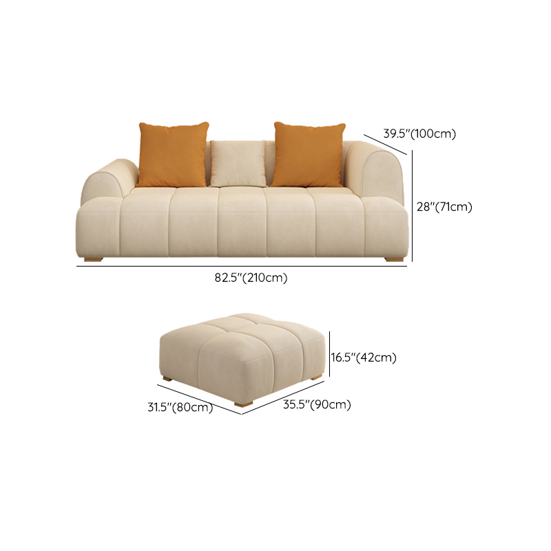 Modern Beige Sectional Sofa | Ormau - image 18