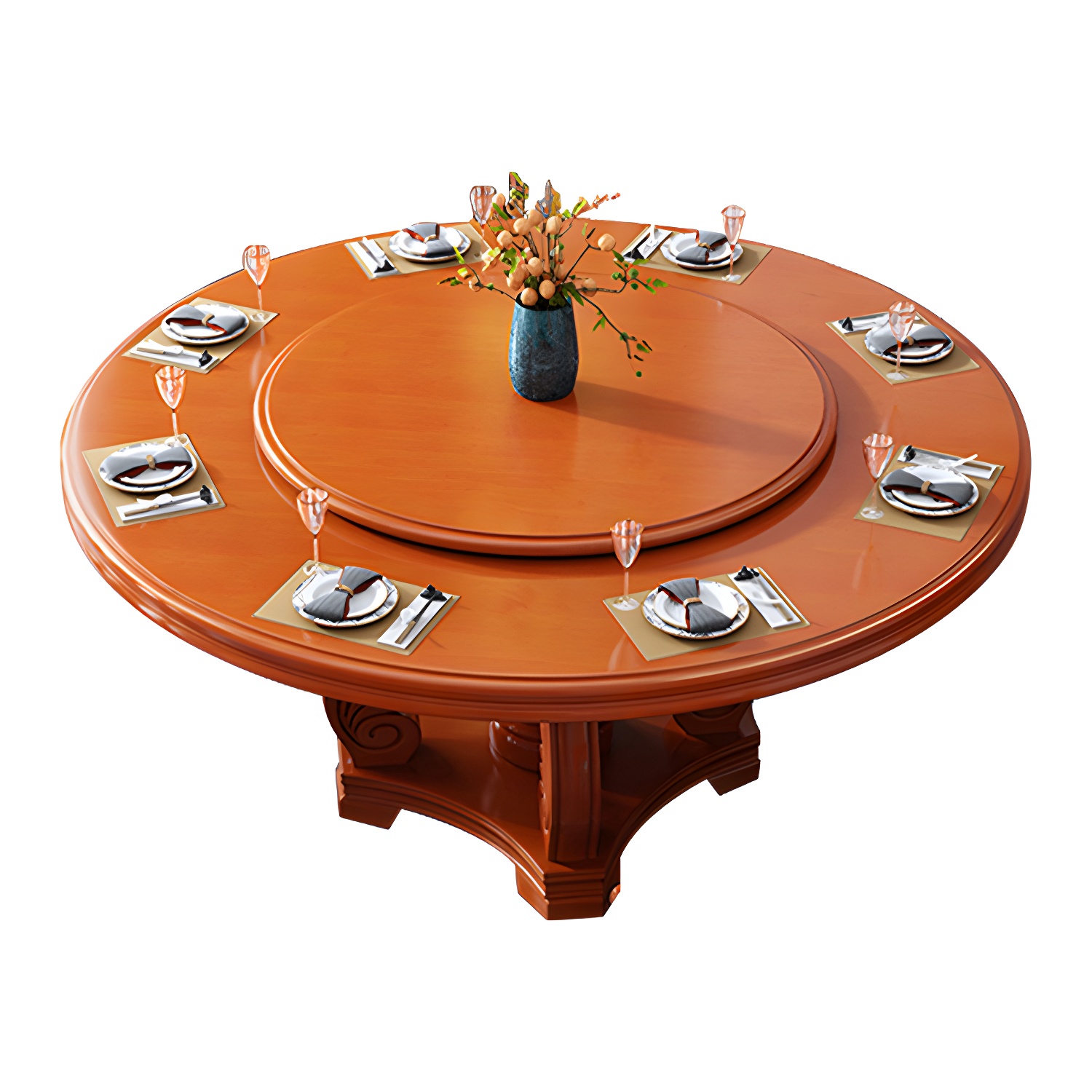 Turntable Dining Table | Ormau - image 29